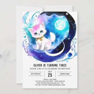Invitación Cumpleaños mágico de Kitty Online