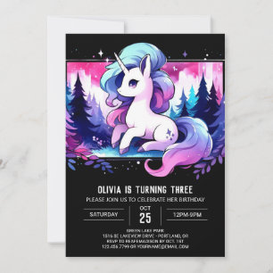 Invitación Cumpleaños mágico del Caballo Boho