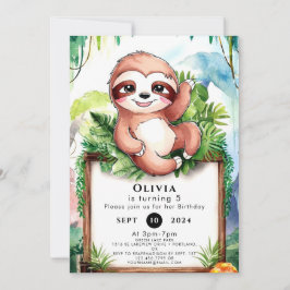 Invitación Cumpleaños mágico encantado