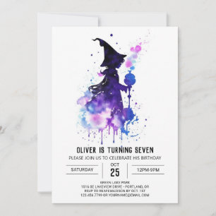 Invitación Cumpleaños mágico Personalizado bohemio