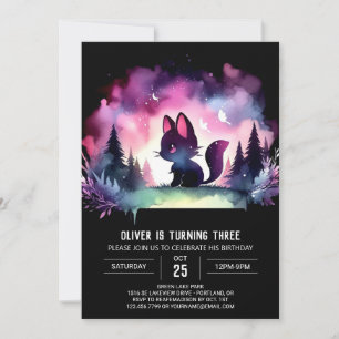 Invitación Cumpleaños mágico y dulce