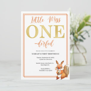 Invitación Cumpleaños Maravilloso de Niños Adorables con Ardi