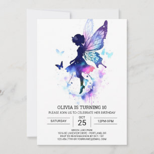 Invitación Cumpleaños mítico y elegante