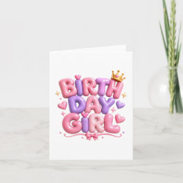 Invitación Cumpleaños Niña Letras Globo PNG | Rosa Lindo Nac