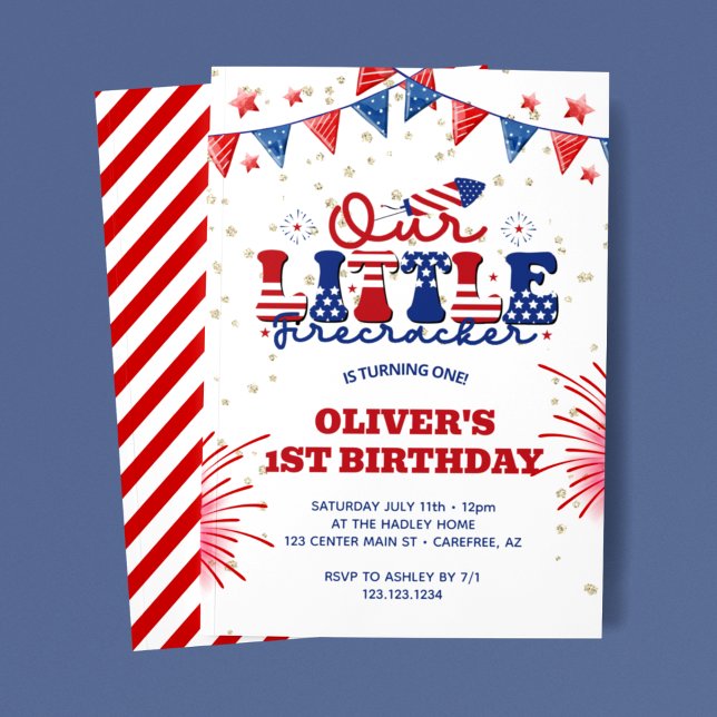 Invitación Cumpleaños número 1 de Nuestra Pequeña Petarda (Subido por el creador)