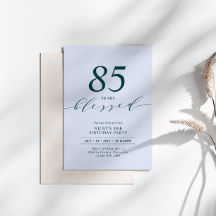 Invitación Cumpleaños número 80 amado   Fiesta de cumpleaños 