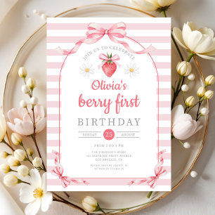 Invitación Cumpleaños número uno de la primera niña de las li