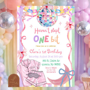 Invitación Cumpleaños Pastel Fancy No he dormido ni un poco