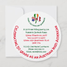 Cumpleaños Personalizado Trébol de Irlanda Austria