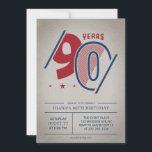 Invitación Cumpleaños Retro 90<br><div class="desc">Edición Clásica Limitada Divertida Cumpleaños Vintage Edad to Perfection Funny Birthday Invite Vintage 1944 1945 1946 1947 1948 1949 1950 1951 1952 1 54 1955 1956 1957 1958 1959 1960 1961 1962 1963 1964 1965 1966 1967 1969 1970 1971 1972 1973 1974 1975 1976 1977 1978 1979 1980 1981 1982...</div>