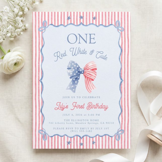 Invitación Cumpleaños Rojo Blanco y Lindo 1 (Subido por el creador)