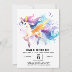 Invitación Cumpleaños Rústico de Caballos en Línea