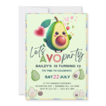 Cumpleaños Santo Guacamole Cute Fiesta fiesta