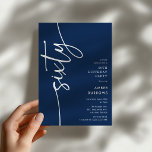 Invitación Cumpleaños Script Sixty' 60<br><div class="desc">Celebre su cumpleaños número 60 con estilo con nuestra 'Invitación de cumpleaños 60 elegante con letra script.' Esta invitación emana sofisticación con su tipografía de letra elegante, mostrando la palabra 'sesenta' corriendo hacia arriba en el lateral. Además, nuestra plantilla fácil de personalizar le permite agregar los detalles de su evento...</div>
