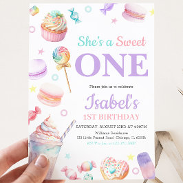 Invitación Cumpleaños She's a Sweet One