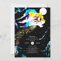 Cumpleaños simple del tigre Pastel