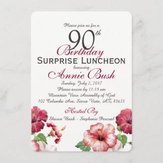 Invitación Cumpleaños sorpresa