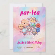 Cumpleaños Temático de Dibujos Animados para Niños