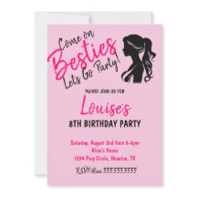 Cumpleaños Temático De La Muñeca Rosa