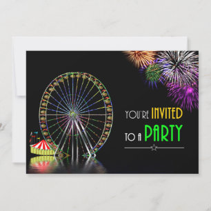 INVITACIÓN CUMPLEAÑOS TEMÁTICOS CON FINES MÚLTIPLES - INVITAC