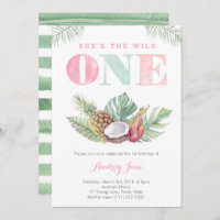 Cumpleaños tropical de niña salvaje de la playa ha