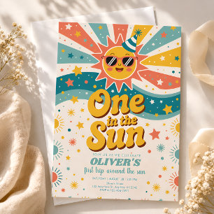 Invitación Cumpleaños uno bajo el sol