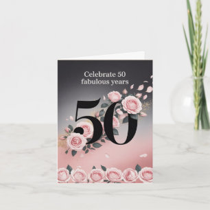 Invitación Cumpliendo 50 años: divertidísimos mensajes de cum