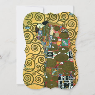 Invitación Cumplimiento (El Abrazo) de Gustav Klimt Boda