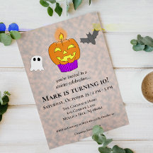 Cupcake de Celebración Siniestra Cumpleaños de Hal