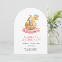 Cupcake Pink Sunshine cumpleaños 1
