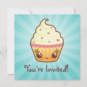 Invitación CuppyCakes