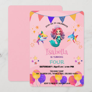 Invitación Cura fiesta de cumpleaños colorida del arcoiris de