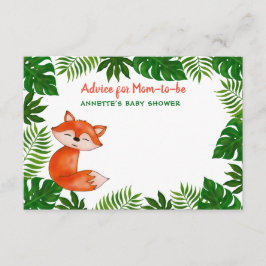 Invitación Curte Baby Fox | BABY SHOWER | Asesoramiento A La