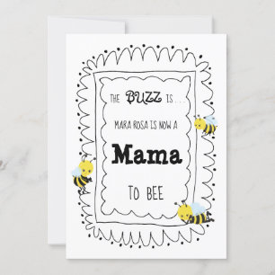 Invitación *~* Curte Bee MAMA para ser invitada a Baby Shower