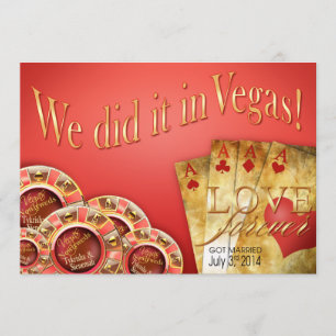 Invitación ::CUSTOM:: Coral Gold Las Vegas Boda de Lujo