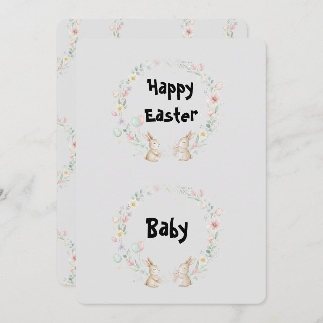 Invitación Custom Flat Photo Greeting Cards (Anverso / Reverso)