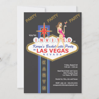Invitación Custom_Karyn |  Girls Night Out Bachelorette