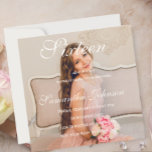 Invitación Custom photo 16th Birthday card - Personalised<br><div class="desc">Celebrate their Sweet Sixteen with a personalised photo card! Make their day extra special with a custom message and cherished memories.</div>
