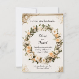 Invitación Custom Printable Wedding Template