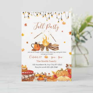 Invitación Custom Thanksgiving Dinner Party 