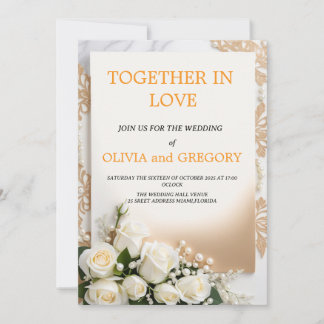 Invitación Custom Wedding Invitation Cards | Personalized