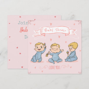Invitación Cute Baby Shower