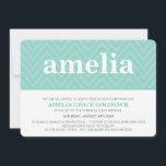 Invitación CUTE BAT MITZVAH nombre de moda chevron patrón men<br><div class="desc">Un diseño tirastrizado lindo para las INVITACIONES MITZVAH BAT de su hijo. Wow a tus amigos y familia con este pequeño número ;DSetup como plantilla es simple para ti agregar tus propios detalles, añadir tu foto o pulsar el botón personalizar y puedes añadir o cambiar texto, fuentes, tamaños, etc TIP...</div>