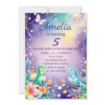 Cute dinosaur bebé verde con tema azul