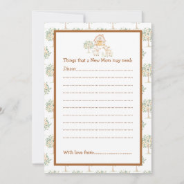 Invitación Cute Farm Barn Baby Shower