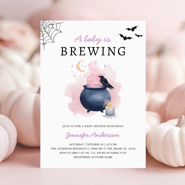 Invitación Cute Halloween Baby Shower (Subido por el creador)