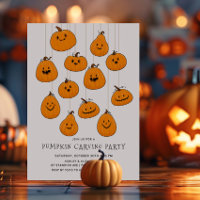 Cute Jack O'lantern Calabaza Halloween