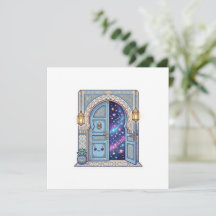 Cute Kawaii Mágica Puerta Marroquí Galaxia Sticker