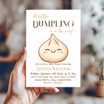 Cute Kawaii Pequeño Dumpling Baby Shower