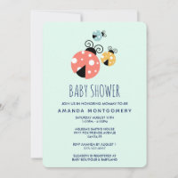 Cute Little Ladybugs Baby Shower